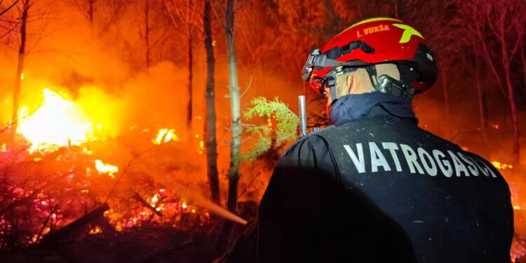 Lokalizirani veliki požari kod Kule Norinske i Segeta, ugašena vatra u Vinjanima Donjim i Čitluku