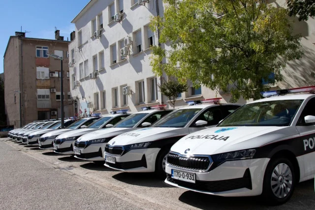 MUP HNŽ-a dobio 25 novih vozila vrijednih 1,65 milijuna KM