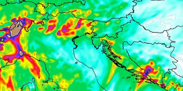 Modeli pokazali što u Hrvatsku stiže u srijedu: Čeka nas novi vremenski preokret