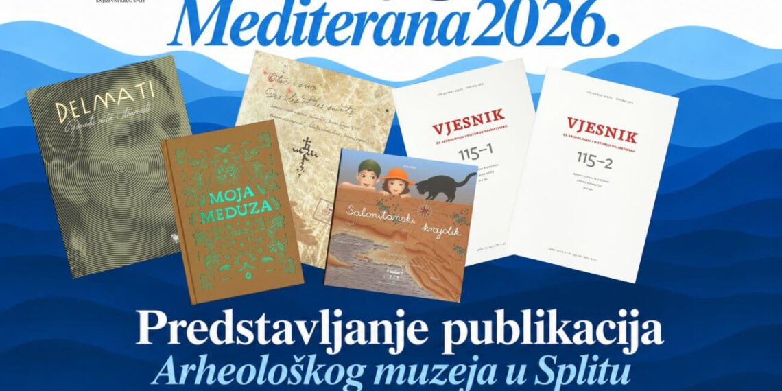 Od dječje knjige do znanstvenog časopisa: Dva dana Knjige Mediterana u Arheološkom muzeju u Splitu