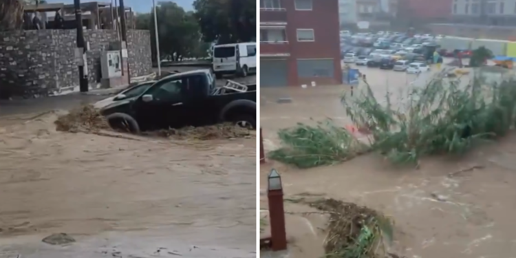 Oluje sijale kaos: Dvoje mrtvih u Španjolskoj, 22.000 munja pogodilo Kretu