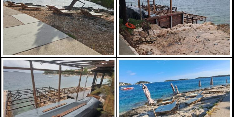 PRAVILNIK IZNAD ZAKONA?!! U Hvaru ležaljke ne morate uredno složiti ako su “preteške”, a iza ljeta otočanima ostaju daske i polu ruševine
