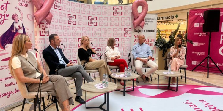 “Poklonite prijateljici ultrazvuk”: U Splitu poslali snažne poruke ženama koje se suočavaju s rakom dojke