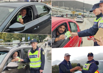 Policija darovala uzorne vozače diljem županije