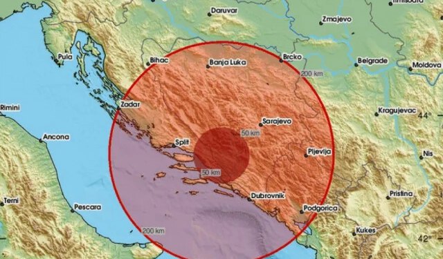 Potres magnitude 3,2 pogodio Čapljinu