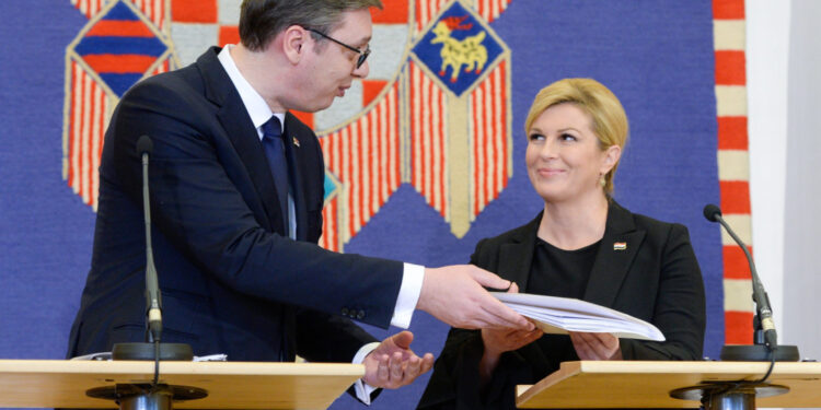 Prava istina o Kolindinom susretu s Vučićem u Hrvatskoj: ‘Zbog toga sam razgovarala s njim’