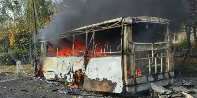 Ruska vojska bombom raznijela dva busa u Kramatorsku: više desetaka mrtvih