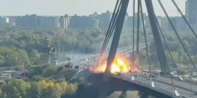Ruska vojska gađa kijevske mostove četvrti dan zaredom