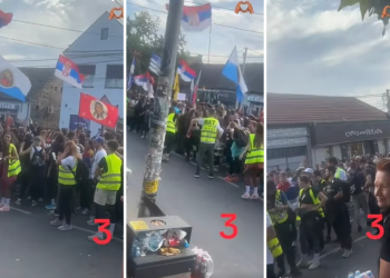 Srpski studenti idu na Vučića s hrvatskom pjesmom, reakcije ne prestaju