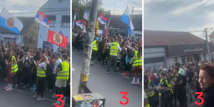 Srpski studenti idu na Vučića s hrvatskom pjesmom, reakcije ne prestaju