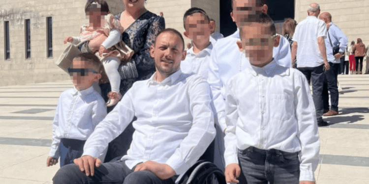Teška sudbina oca petero djece dirnula Drniš i okolicu! Nakon nesreće ostao je u invalidskim kolicima, a sada njegova obitelj treba našu pomoć