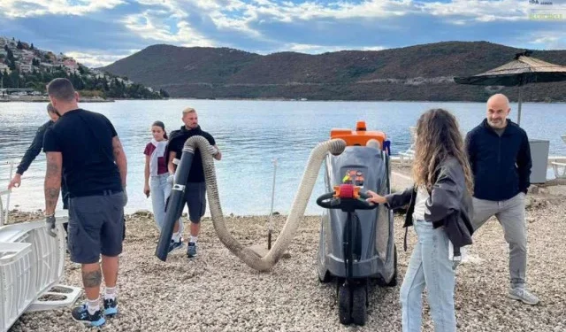 U Neumu upotrijebljen specijalni usisavač za plaže koji prikuplja smeće i mikroplastiku