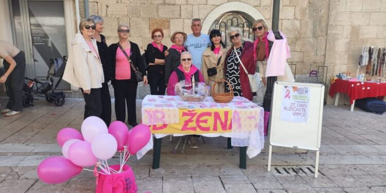 U Sinju 20. put obilježen Dan ružičaste vrpce: “U borbi s bolešću nitko ne treba biti sam”