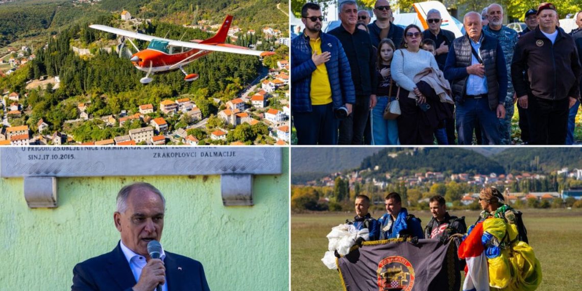 U Sinju odana počast poginulim zrakoplovcima, Bulj predložio: ‘Dan Hrvatskog ratnog zrakoplovstva treba biti 17. listopada’