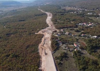 VIDEO Evo kako izgleda probijena trasa brze ceste od Gruda prema Hrvatskoj