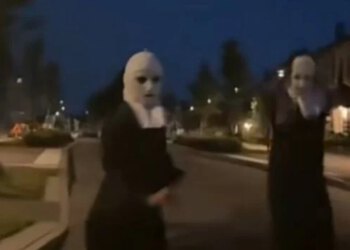 VIDEO Maskirane ‘časne sestre’ snimljene u Banjoj Luci, slične snimke preplavile TikTok