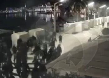 VIDEO Pojavila se nova snimka nadzorne kamere! Pogledajte kako su izgledali sinoćnji neredi na splitskoj Rivi