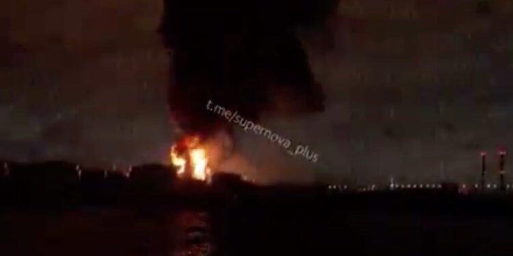 VIDEO Ukrajina žestoko udarila na Sankt Peterburg