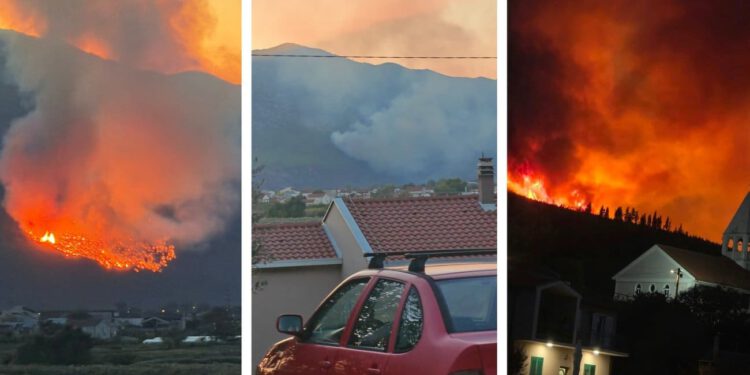 Veći požar izbio na jugu Dalmacije. Vatrogasci su na terenu, gori šuma!