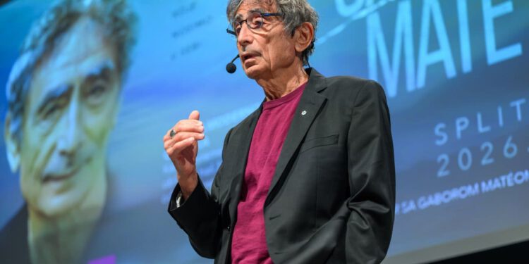 Velik interes u Splitu: Gabor Maté prvi put predavao u Hrvatskoj, dvorana bila prepuna