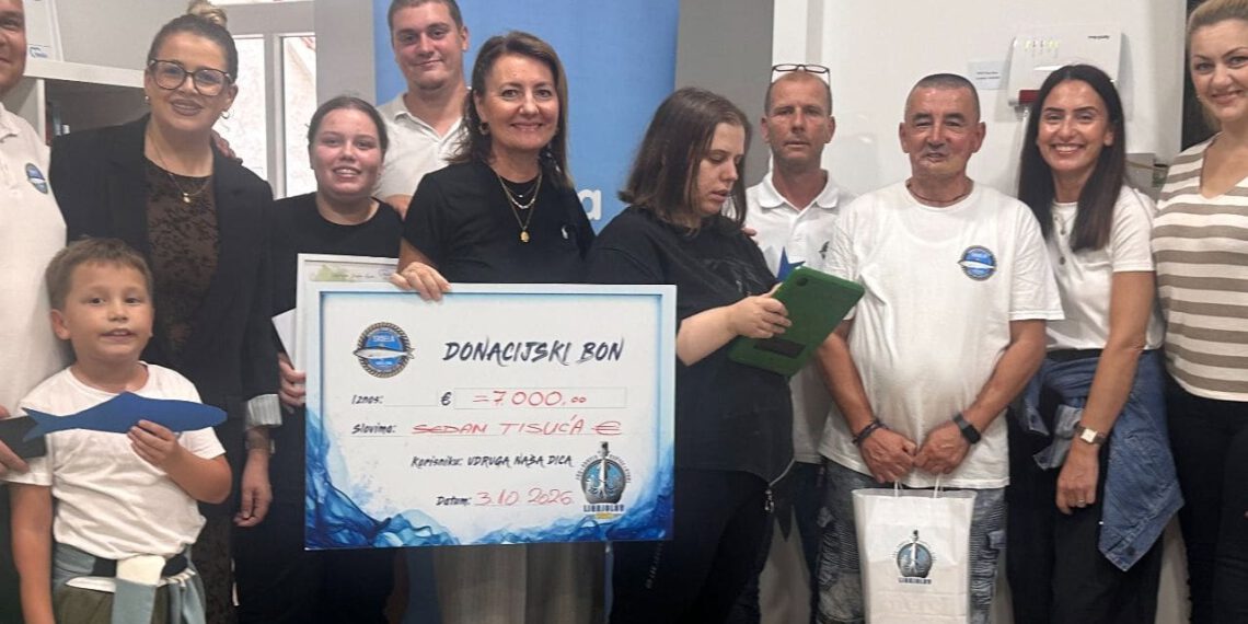 Veliko srce za najmlađe: Donacija PŠK Srdela razveselila Udrugu ”Naša dica”