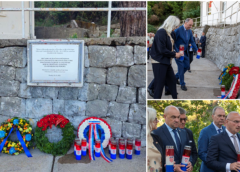 Župan Pezo, uz hrvatsku delegaciju, odao počast žrtvama logora Morinj