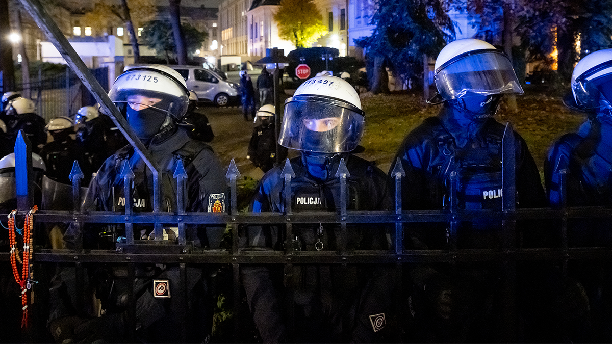 Fotografija poljske policije
