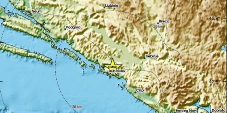 Potres probudio Dubrovčane: ‘Dobro je drmnulo’